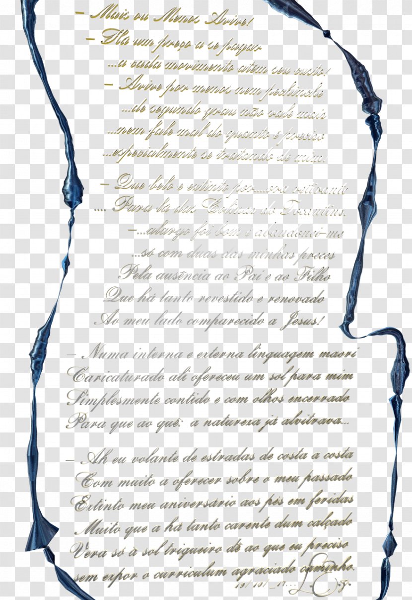 Document Handwriting Line - Paper Transparent PNG