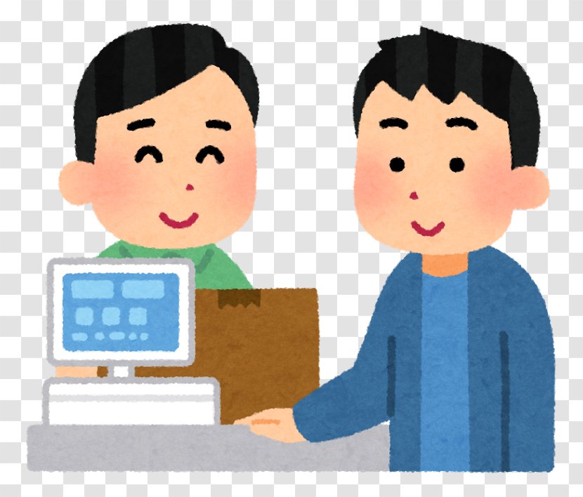 Arubaito Convenience Shop いらすとや Credit Card Recruitment - Ear - Convenient Transparent PNG