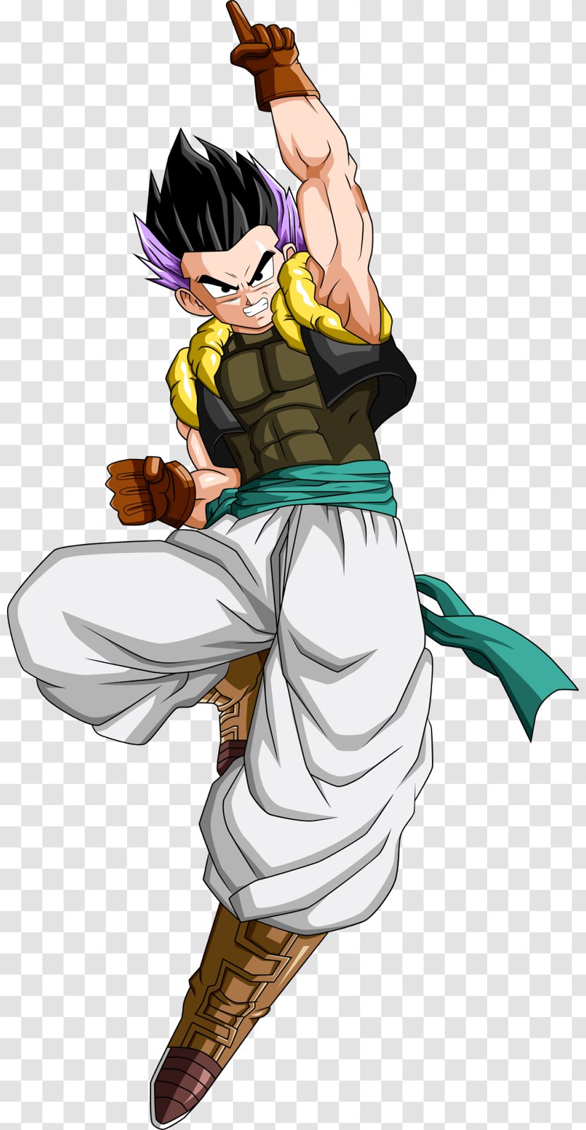 Goten Gohan Dragon Ball Heroes Vegeta Trunks - Silhouette Transparent PNG