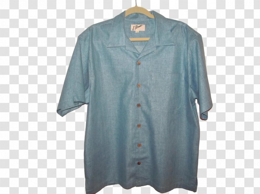 Blouse Turquoise - Shirt - Hawaiian Transparent PNG