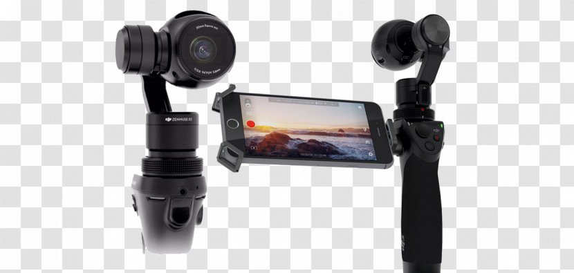 Osmo Mavic Pro 4K Resolution Camera Phantom - Accessory Transparent PNG