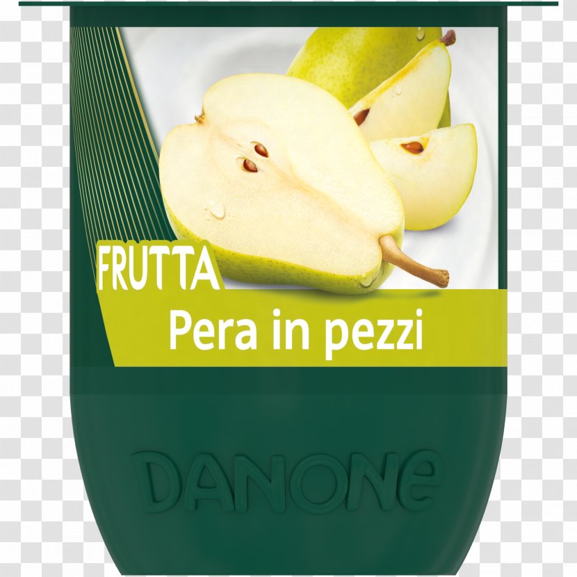 Activia Pear Yoghurt Dietary Fiber Food - Banana Family - Banner Transparent PNG