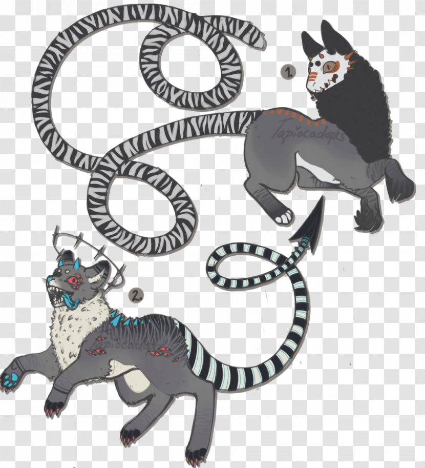Cat Horse Tail Clip Art - Mythical Creature Transparent PNG