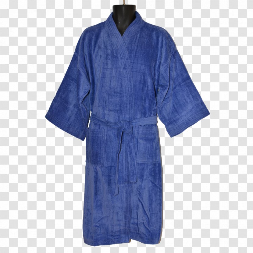 Bathrobe Dress Clothing Cotton - Velour - Bath Transparent PNG