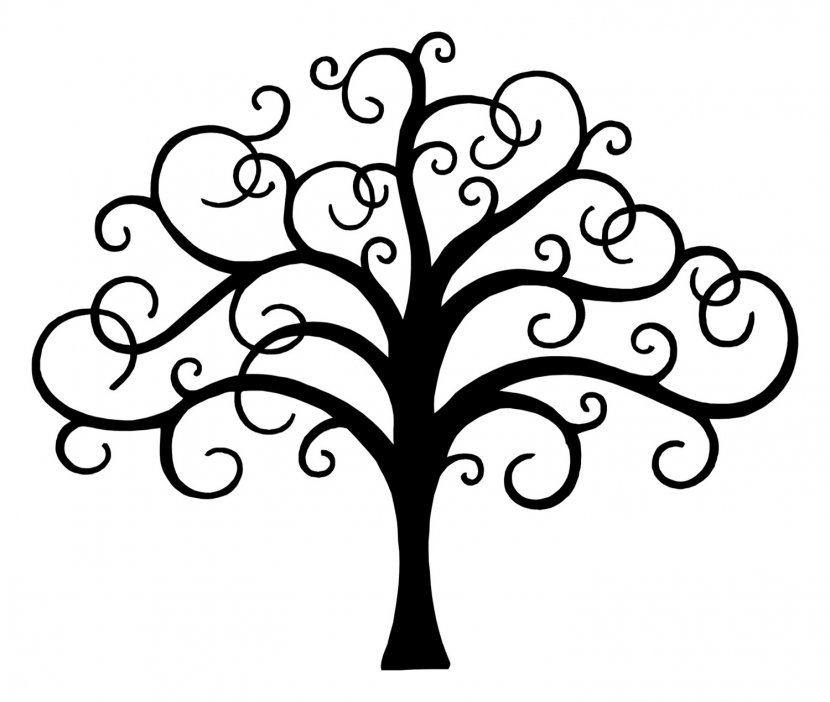 Drawing Tree Of Life Line Art Clip - Flower Transparent PNG