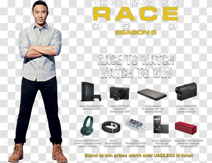 AXN The Amazing Race Asia 5 Advertising Sony Channel Prize - Brand Transparent PNG