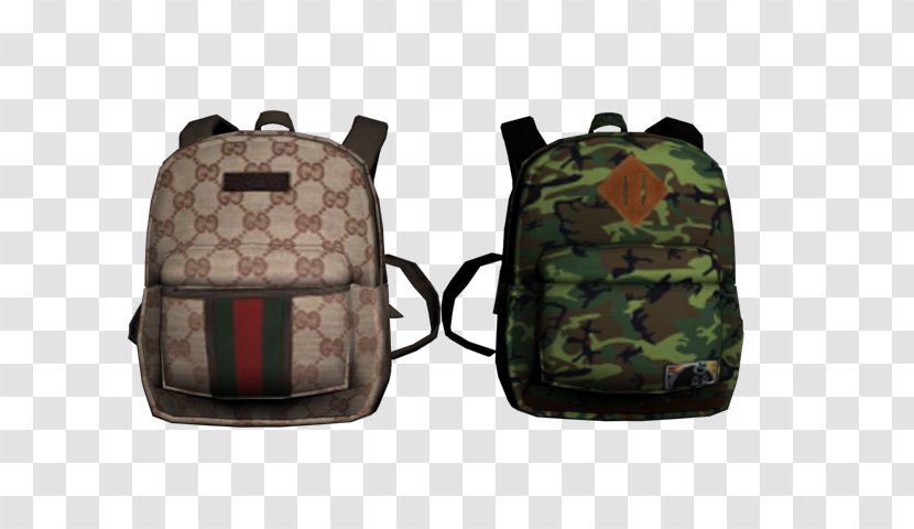 Grand Theft Auto: San Andreas Backpack Mod Bag Clothing - Texture Fashion Transparent PNG