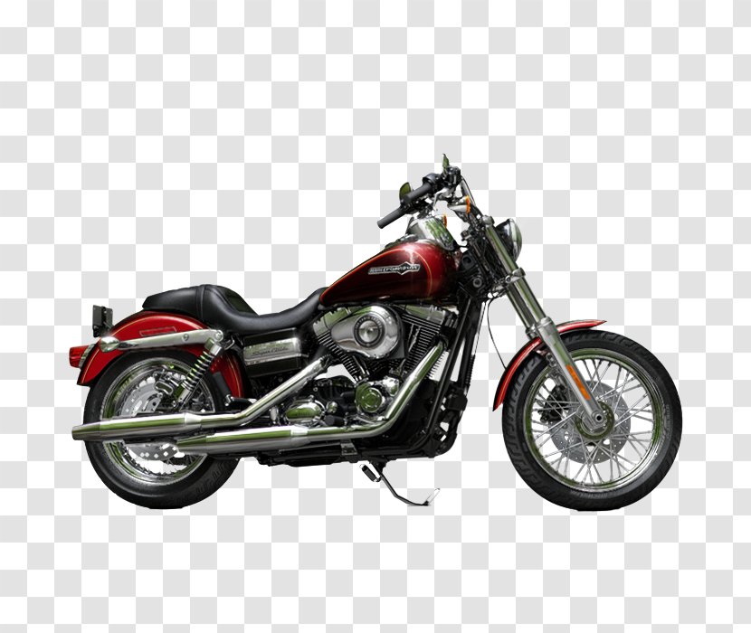 Harley-Davidson Super Glide Custom Motorcycle Softail - Lone Wolf Harleydavidson - Anniversary Badge Transparent PNG