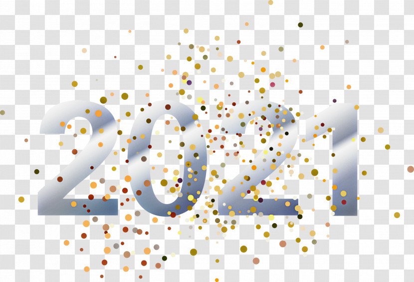 2021 Happy New Year 2021 New Year Transparent PNG