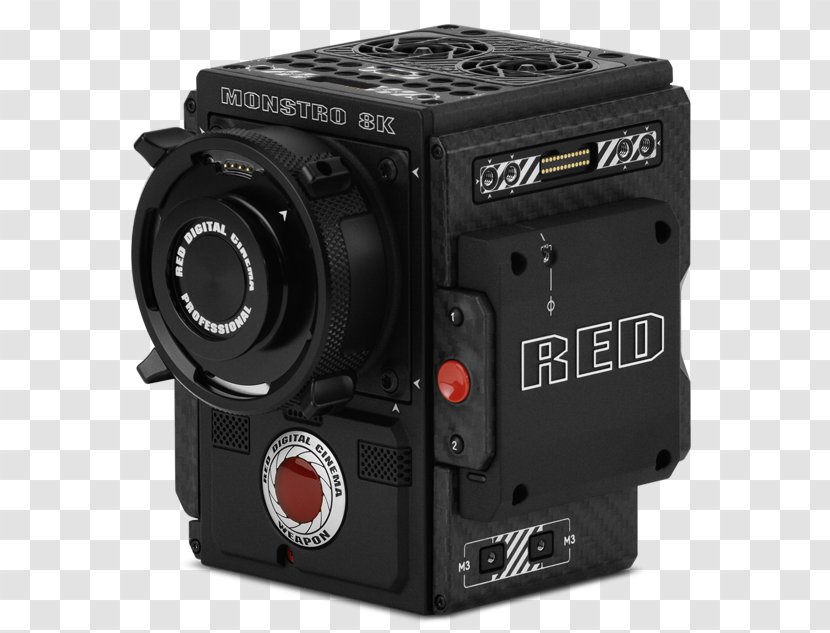 Red Digital Cinema Camera Company 8K Resolution Full-frame SLR Movie - Cinematography Transparent PNG