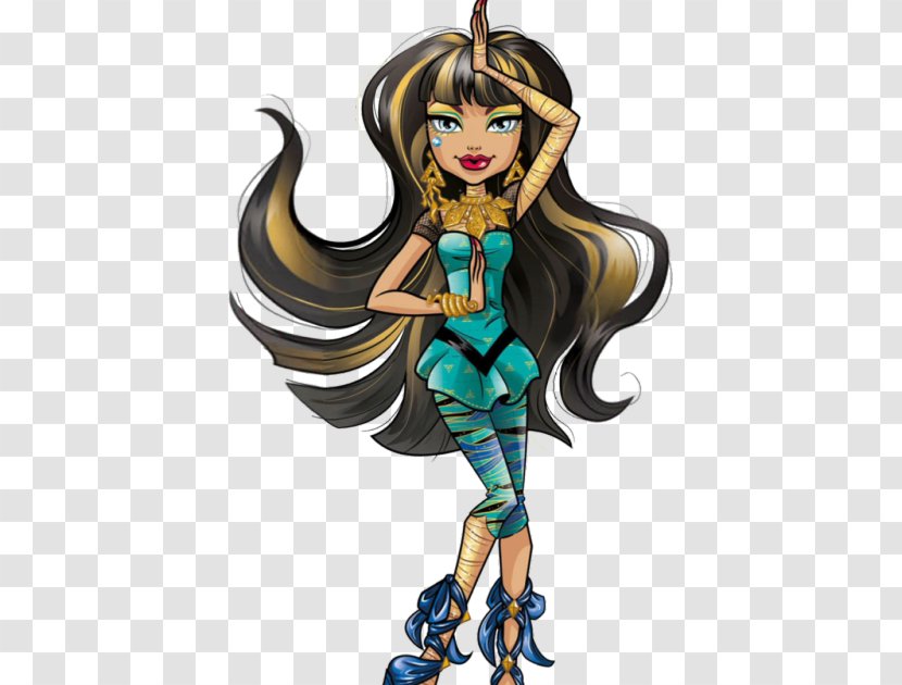 Monster High Cleo De Nile Ghoul - Fictional Character Transparent PNG