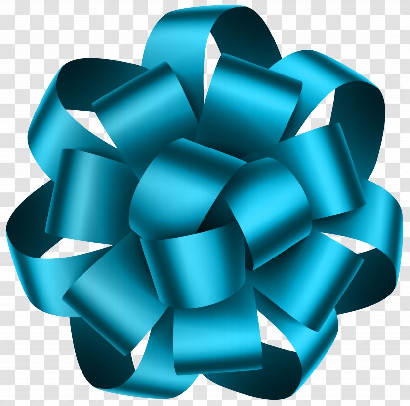 Blue Clip Art - Product - Deco Bow Transparent Image Transparent PNG