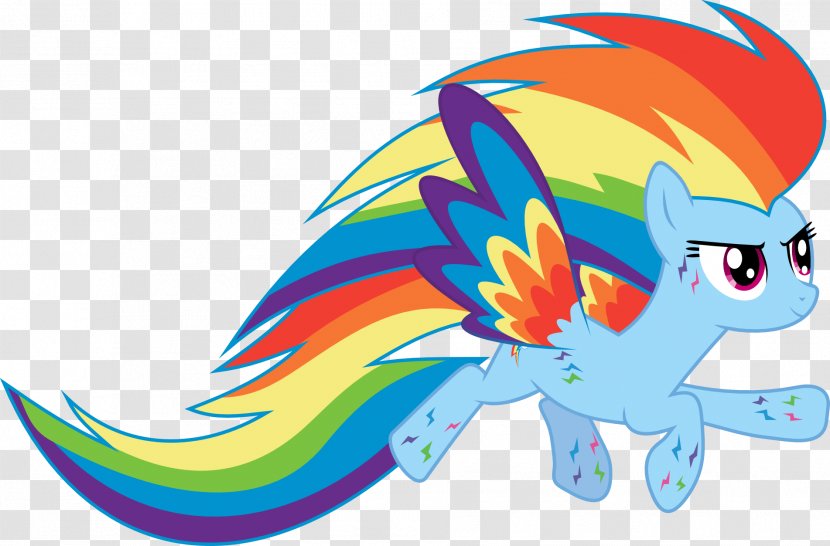 Rainbow Dash Rarity Applejack Power - Ponies - Wing Transparent PNG