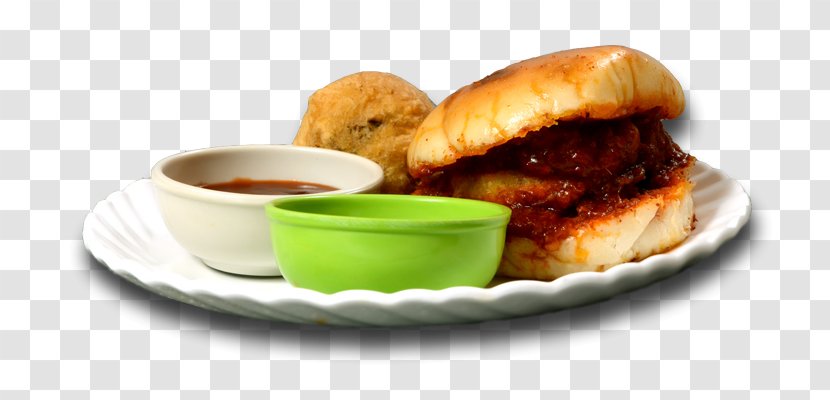 Breakfast Sandwich Vada Pav Fast Food - Vadapav Transparent PNG