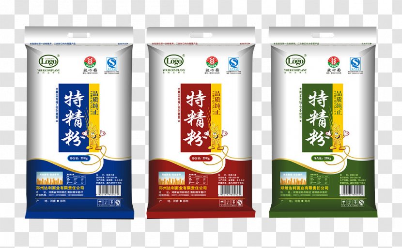 Packaging And Labeling Food Flour Bag - Bags Transparent PNG