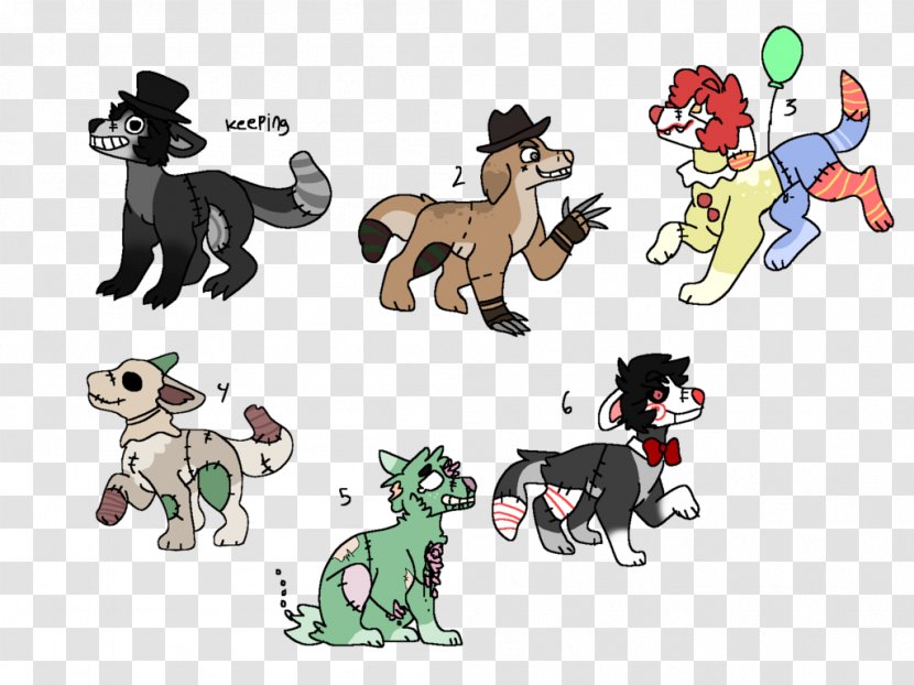 Dog Horse Cat Clip Art - Animal Figure Transparent PNG