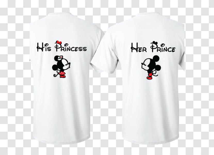 T-shirt Mickey Mouse Minnie Princess Transparent PNG
