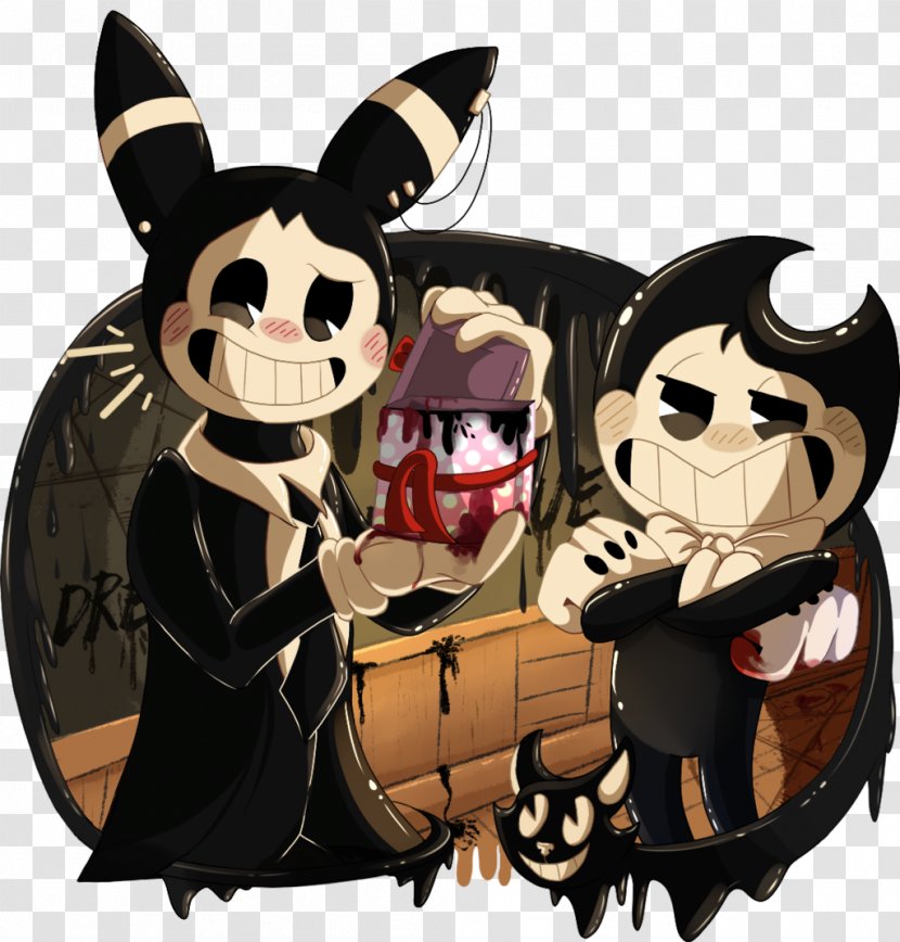Bendy And The Ink Machine DeviantArt Artist Cuphead - Dance - Sweet Dreaming Cat Transparent PNG