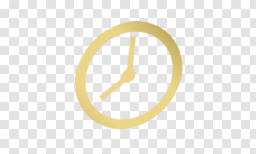 Yellow Angle Font - Golden Watch Transparent PNG