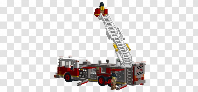 Fire Department Engine Crane Ladder Firefighter Transparent PNG