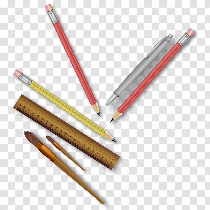 Pencil Material Angle - Pen Transparent PNG