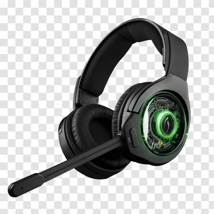 Xbox 360 Wireless Headset PlayStation 4 One Headphones Video Game - Audio Equipment - Headphone Transparent PNG