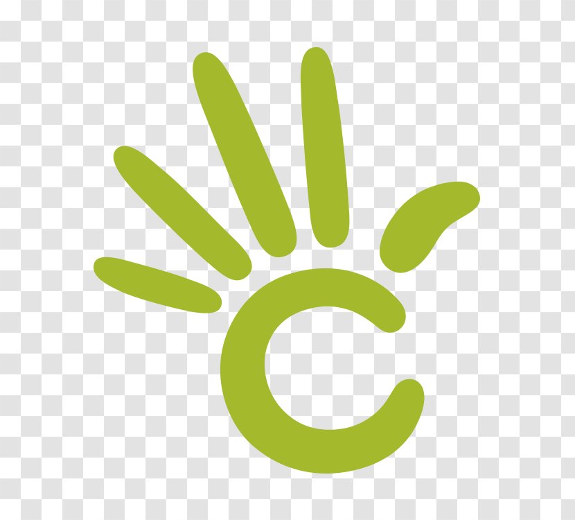Green Hand Finger Logo Font - Gesture - Symbol Transparent PNG