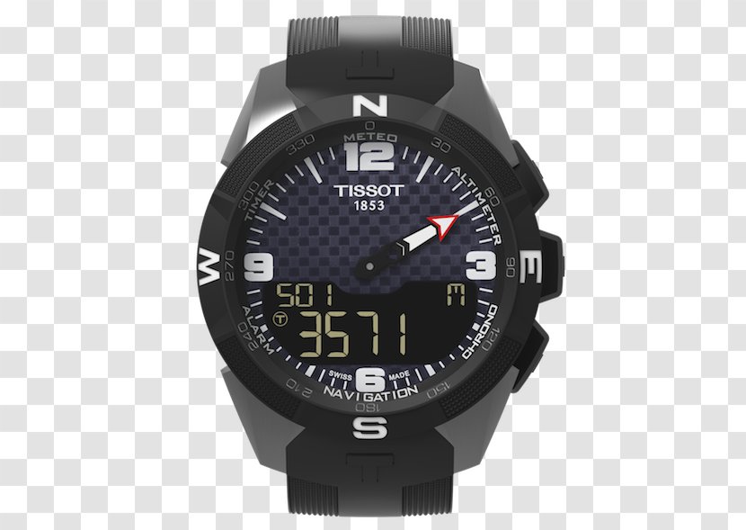 Astron Tissot Chronograph Solar-powered Watch - Clock Transparent PNG