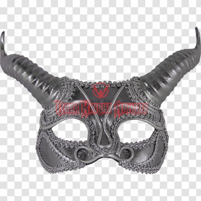 Mask Silver Horn Transparent PNG