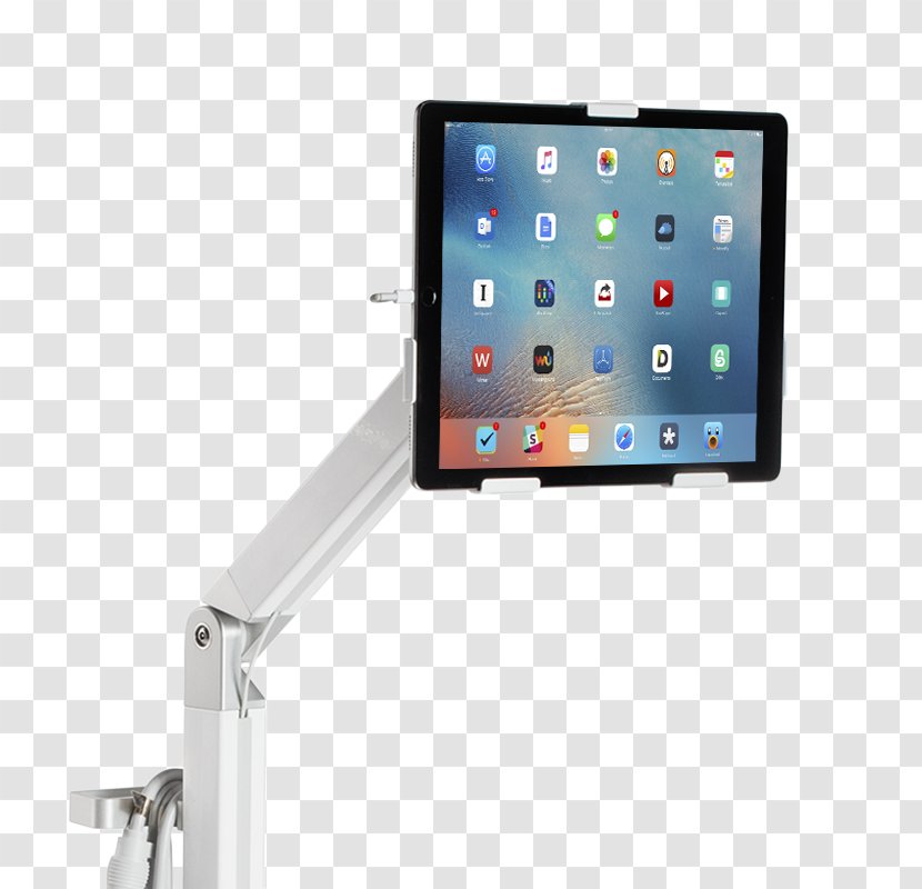 Health Care Apple IPad Pro Black Tablet Case Laptop - Security - Top Angle Transparent PNG