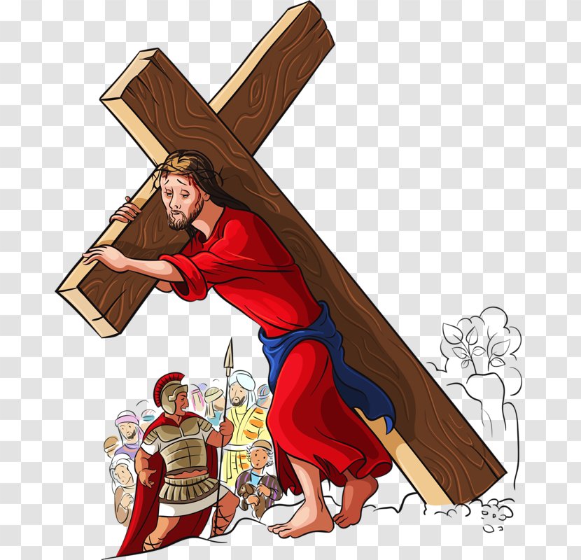 Stock Photography Illustration Clip Art - Can Photo - Carry The Cross Of Jesus Transparent PNG