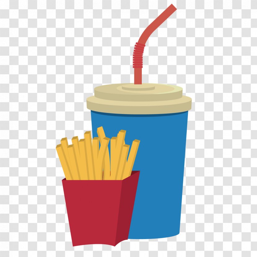Coca-Cola Soft Drink French Fries Fast Food - And Cola Transparent PNG