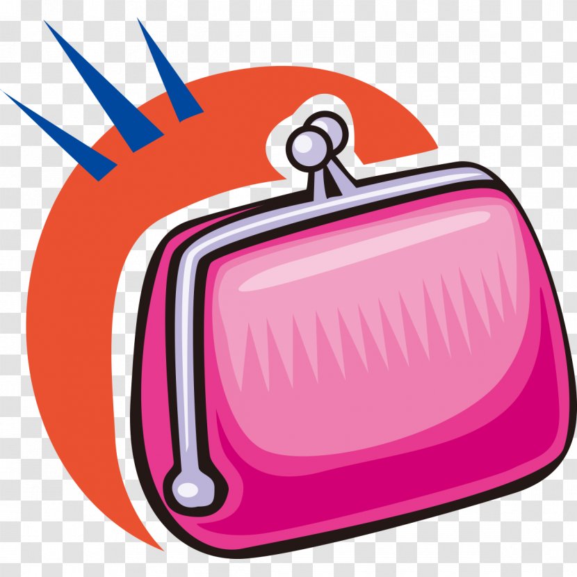 Handbag Clip Art - Animation - Small Red Purse Transparent PNG