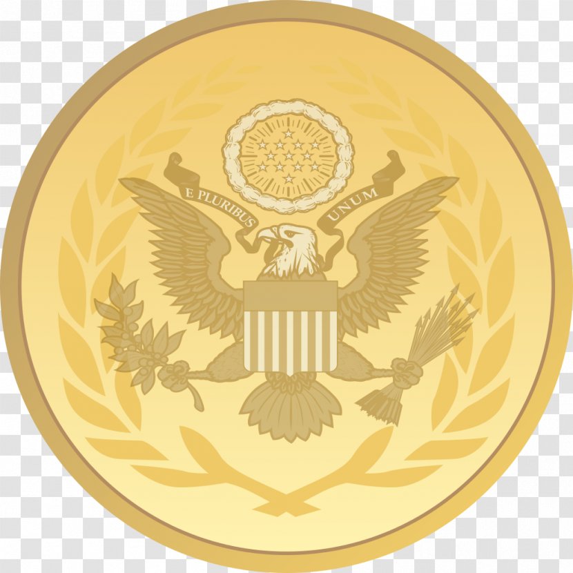 Supreme Court Of The United States Federal Government Judiciary Great Seal - Gold Medal Transparent PNG