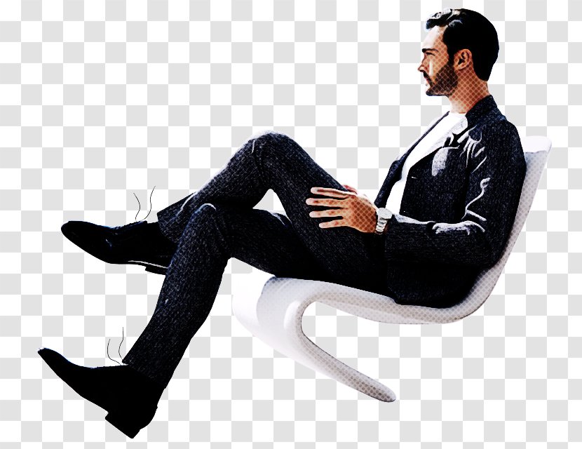 Sitting - Businessperson - Chair Shoe Transparent PNG
