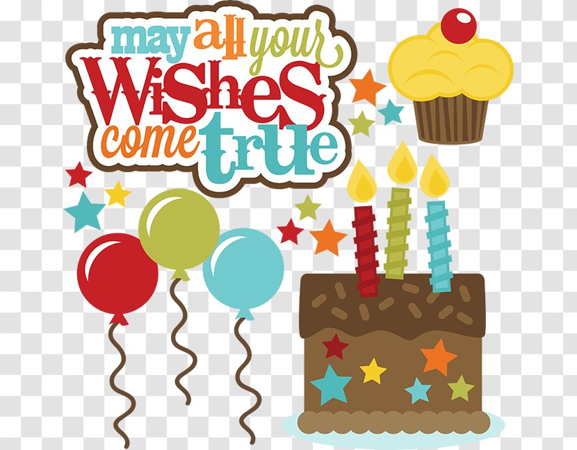 Wish Birthday Cake Clip Art - Candle - First Transparent PNG