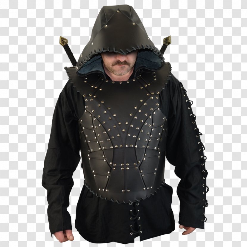 Armour Body Armor Hoodie Leather Costume - Clothing Transparent PNG
