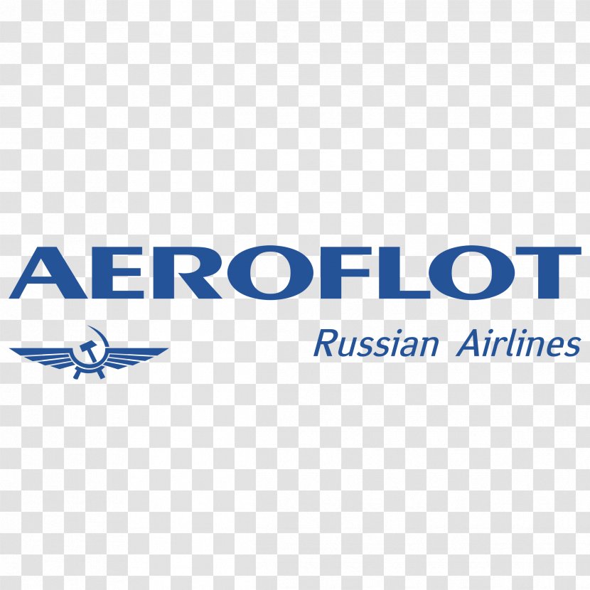 Logo Aeroflot Russian International Airline Travel - Airway Transparent PNG