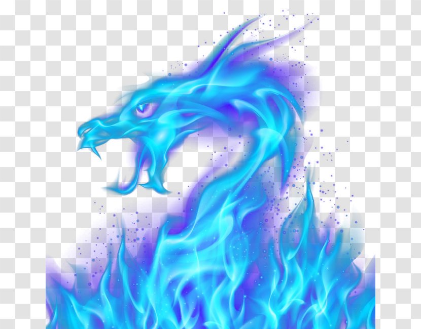 Light Fire Dragon - Flower Transparent PNG