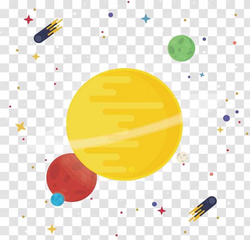 Solar System Euclidean Vector Milky Way - Pattern - View Transparent PNG