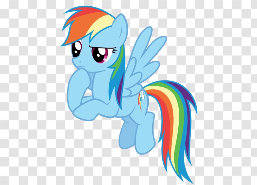 Ponyville Rainbow Dash Cloud - May The Best Pet Win - Mythical Creature Transparent PNG
