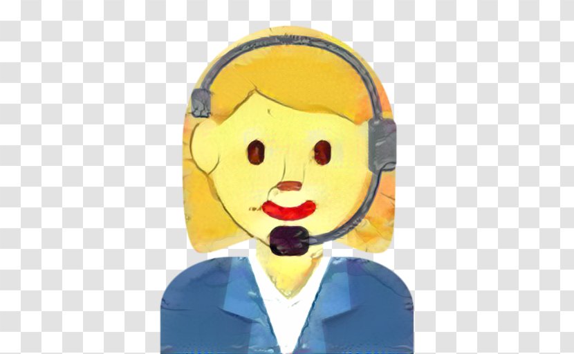 Yellow Background - Headgear - Animation Head Transparent PNG