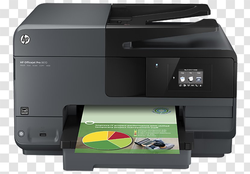 Hewlett-Packard Printer HP Officejet Pro 8620 8610 - Output Device - Hewlett-packard Transparent PNG