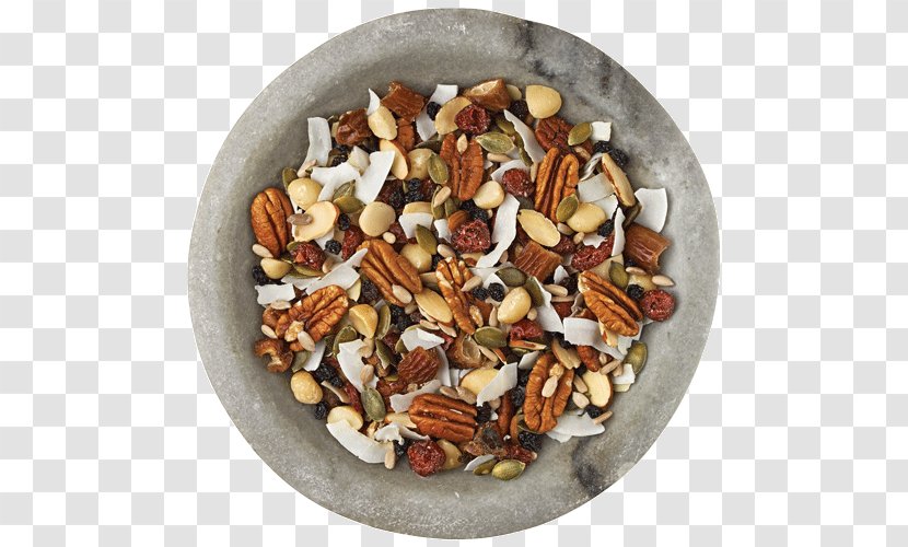 Nut Breakfast Cereal Muesli Porridge - Nuts Seeds Transparent PNG