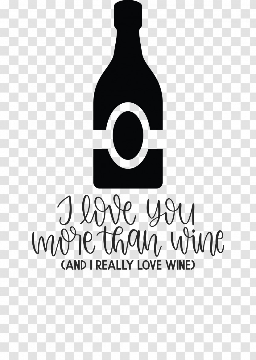 Love You More Than Wine Love Wine Transparent PNG