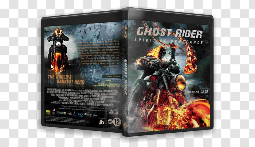 Film Thriller Action & Toy Figures Fantasy Fiction - M - Ghost Rider Spirit Of Vengeance Transparent PNG