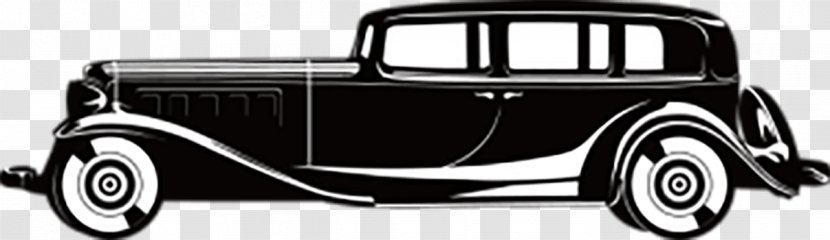 Gangster Crime Retro Style - Car - Cool Classic Cars Transparent PNG