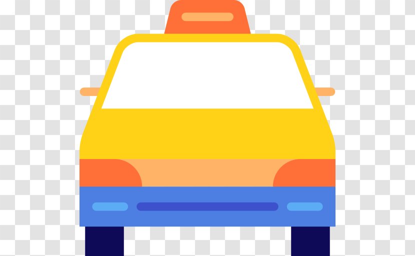 Taxi Icon - Yellow Transparent PNG