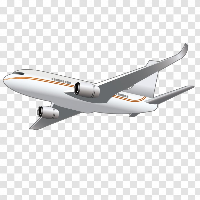 Airplane Flight Aircraft - Aviation - Large Transparent PNG