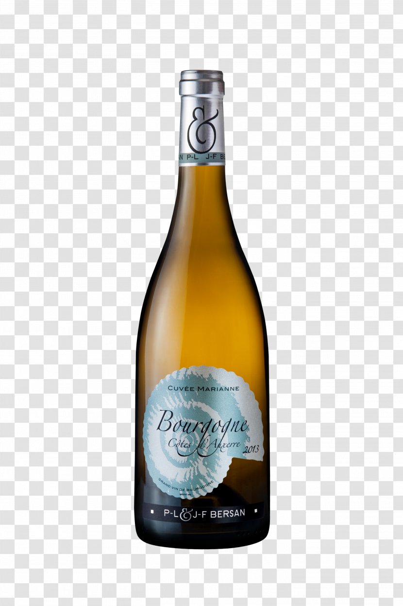 Champagne Domaine BERSAN Pierre-Louis & Jean-François White Wine Saint-Bris AOC - Rose Transparent PNG